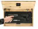 Custom Made Hide Tactical Flag or Shelf