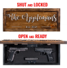 The Family Name Gun Concealment Wall Art