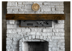 The TacticalFireplace mantle