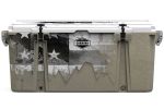 Lid Graphic 128 qt  Americana Grayscale Collection Cooler