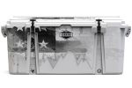 Lid Graphic 128 qt  Americana Grayscale Collection Cooler
