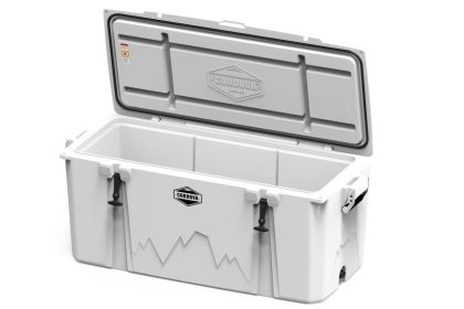 Basecamp Class 128 qt Hard Cooler (Color: White, size: XL)