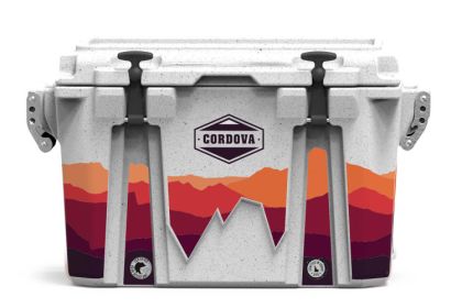 Full Wrap 28 qt Elements collection High Desert Cooler (Color: Whitestone, size: S)