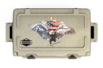 Lid Graphic 28 qt  Americana Grayscale Collection Cooler