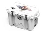 Lid Graphic 28 qt  Americana Grayscale Collection Cooler