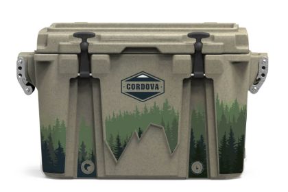 Full Wrap 28 qt Elements collection Woodland Cooler (Color: Sandstone, size: S)