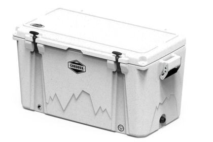 Basecamp Class 128 qt Hard Cooler (Color: Whitestone, size: XL)