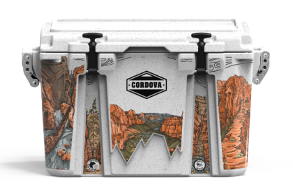 Cordova 48 qt cooler National Parks Collection - Zion (Color: Whitestone, size: M)