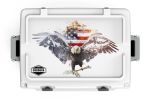 Lid Graphic 48 qt Americana Grayscale Collection Cooler