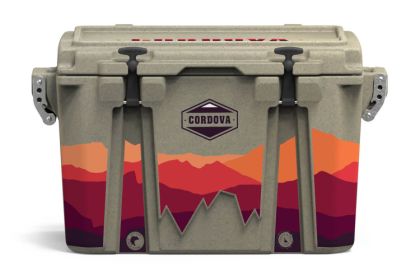 Full Wrap 48 qt Elements collection High Desert Cooler (Color: Sandstone, size: M)