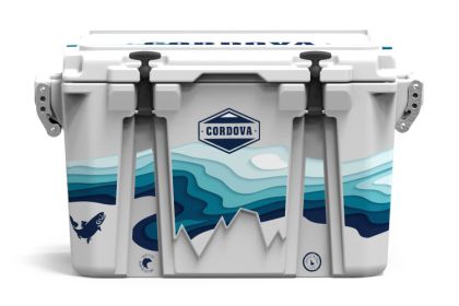 Full Wrap 48 qt Elements collection Whitewater Cooler (Color: White, size: M)