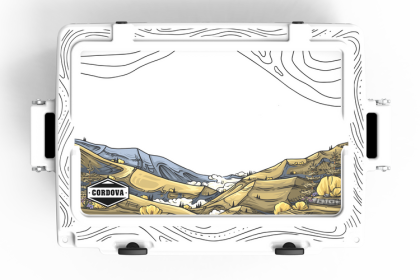 Cordova 48 qt cooler National Parks Collection - Smoky mountains (Color: Scree, size: M)