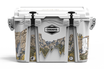 Cordova 48 qt cooler National Parks Collection - Yosemite (Color: White, size: M)