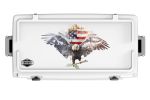 Full Wrap 88 qt Americana Grayscale Collection Cooler