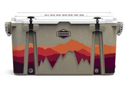 Full Wrap 88 qt Elements collection High Desert Cooler (Color: Sandstone, size: L)