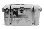 Lid Graphic 88 qt Americana Grayscale Collection Cooler