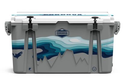 Full Wrap 88 qt Elements collection Whitewater Cooler (Color: Scree, size: L)