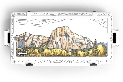 Cordova 88 qt cooler National Parks Collection - Yosemite (Color: Scree, size: L)