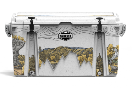 Cordova 88 qt cooler National Parks Collection - Smoky mountains (Color: Whitestone, size: L)