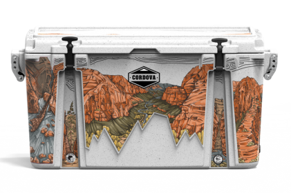 Cordova 88 qt cooler National Parks Collection - Zion (Color: Whitestone, size: L)