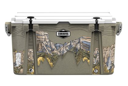 Cordova 88 qt cooler National Parks Collection - Yosemite (Color: Sandstone, size: L)