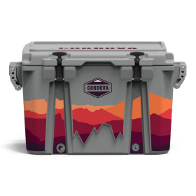 Full Wrap 48 qt Elements collection High Desert Cooler (Color: Scree, size: M)