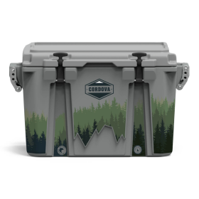 Full Wrap 48 qt Elements collection Woodland Cooler (Color: Scree, size: M)