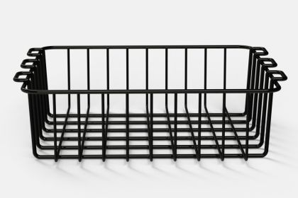 Wire Basket For Cordova Hard Cooler (Color: Black, size: 88)