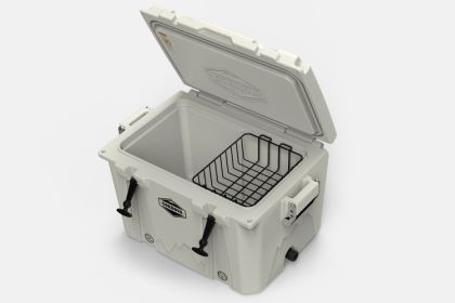 Wire Basket For Cordova Hard Cooler (Color: Black, size: 48)