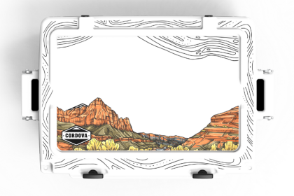 Cordova 48 qt cooler National Parks Collection - Zion (Color: Scree, size: M)