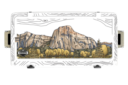 Cordova 48 qt cooler National Parks Collection - Yosemite (Color: Scree, size: M)